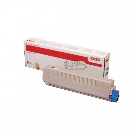 Oki MC853/873 Black Original Toner Cartridge (45862840) 